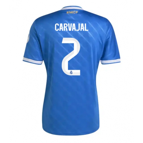 Billige Fotballdrakt Real Madrid Daniel Carvajal #2 Replika Tredjedrakt 2025-26 Kortermet Billige Fotballdrakt Real Madrid Daniel Carvajal #2 Replika Tredjedrakt 2025-26 Kortermet